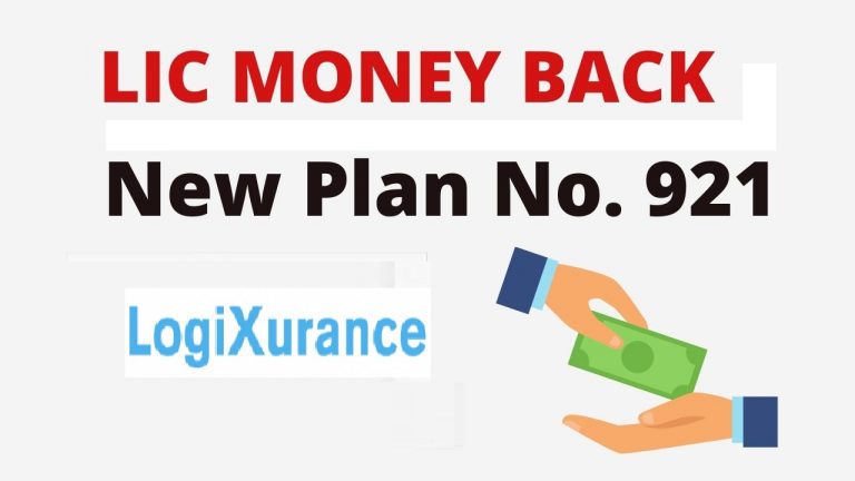 LIC Money Back Plan (Plan No. 921)